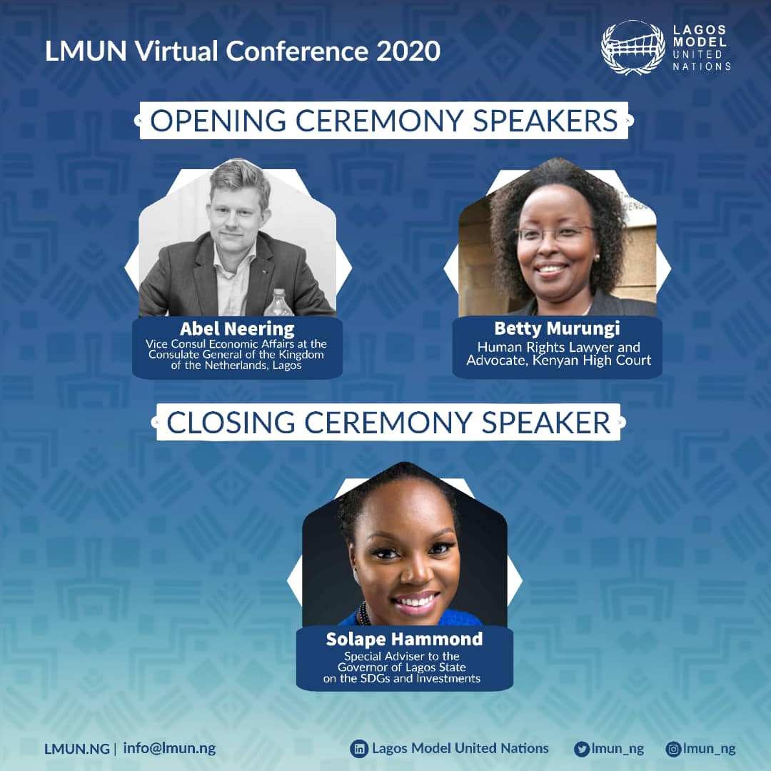 Speakers Lagos Model United Nations